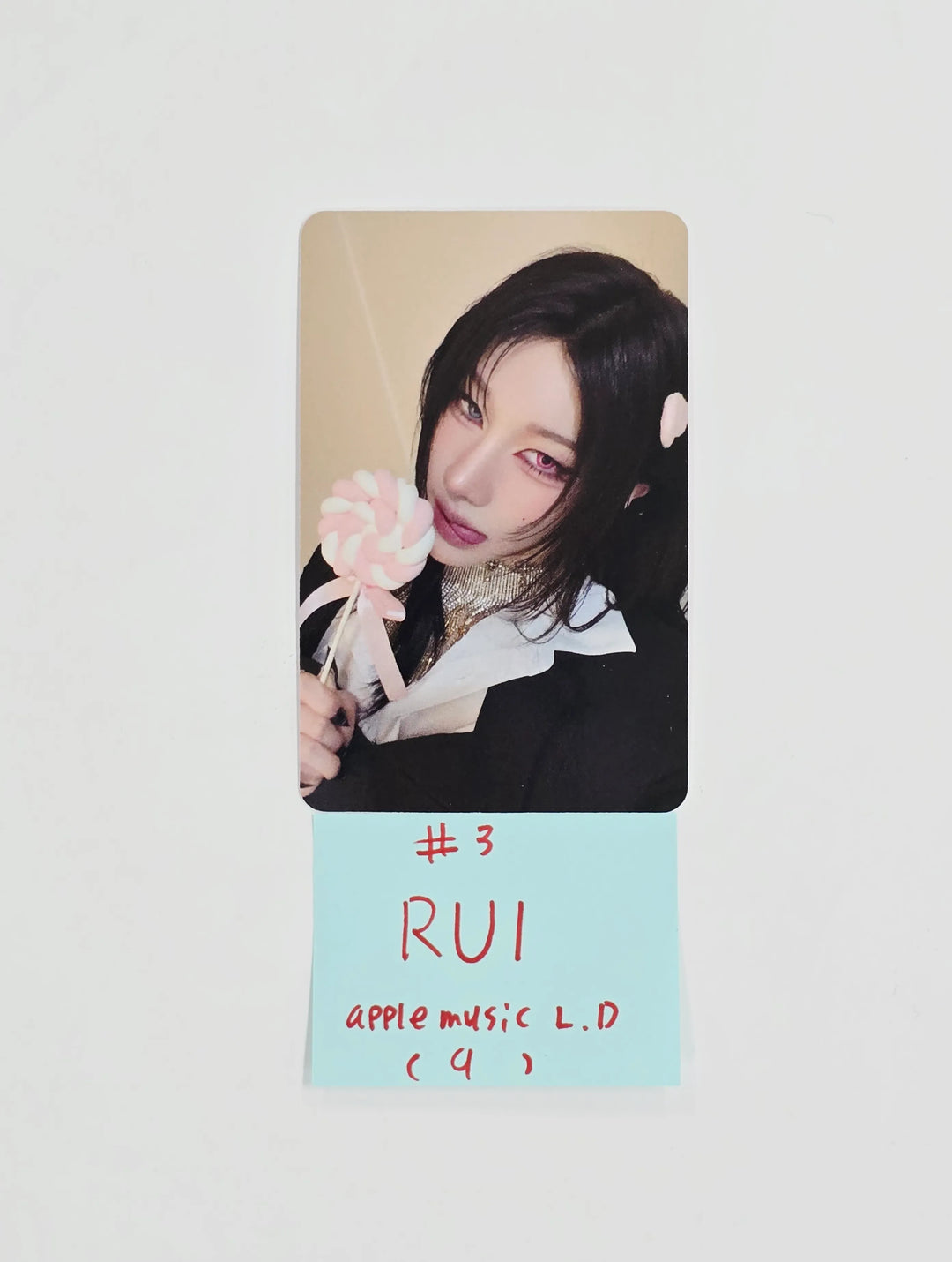 XLOV "I,God" - Apple Music Lucky Draw Event Photocard, seal sticker,  keyring [26.05.29]