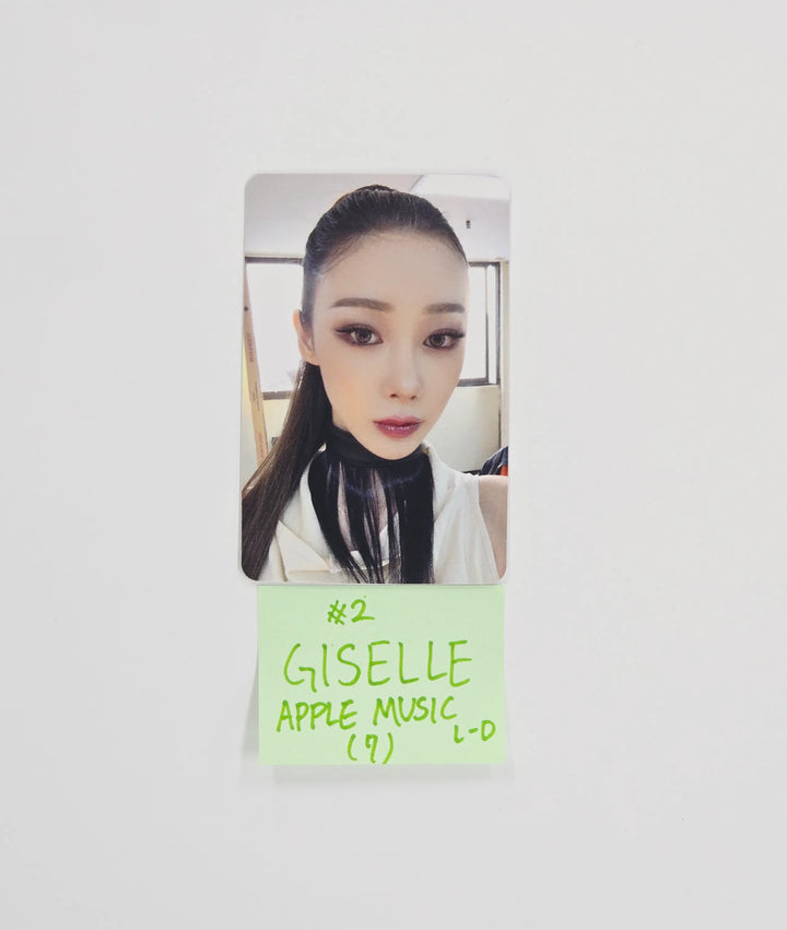 Aespa "LEMONADE" - Apple Music Lucky Draw Event Photocard (MUTANT Ver.) [26.06.01]