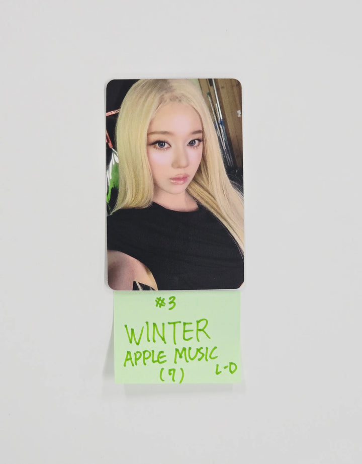 Aespa "LEMONADE" - Apple Music Lucky Draw Event Photocard (MUTANT Ver.) [26.06.01]