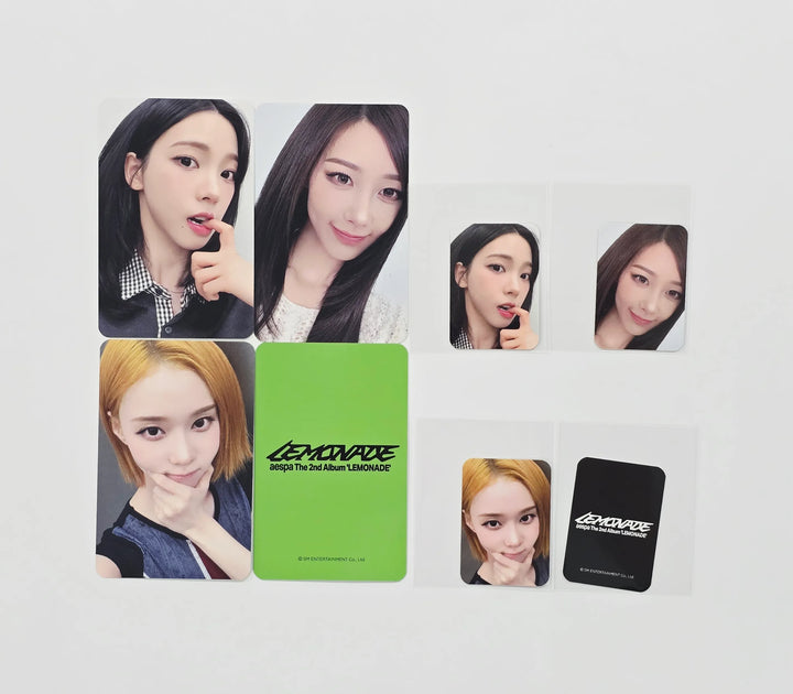 Aespa "LEMONADE" - Makestar Lucky Draw Event Photocard (MUTANT Ver.) [26.06.01]