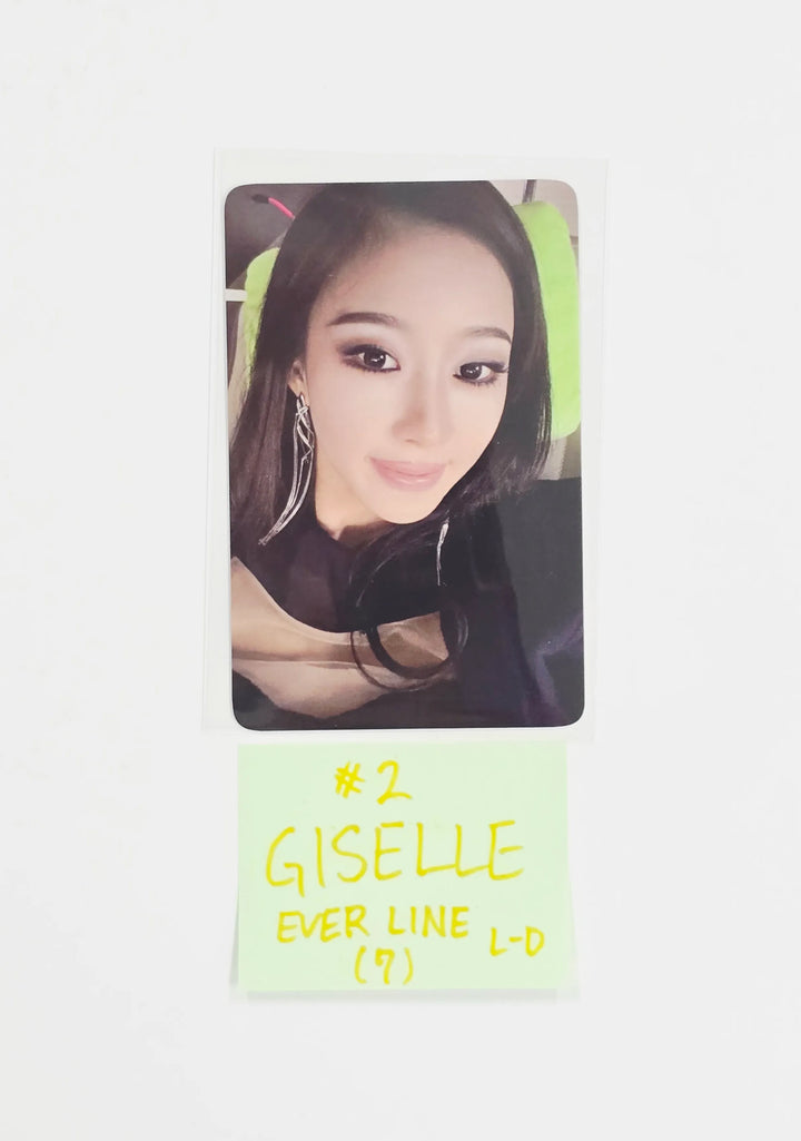 Aespa "LEMONADE"- Everline Lucky Draw Event Photocard (MUTANT Ver.) [26.06.01]