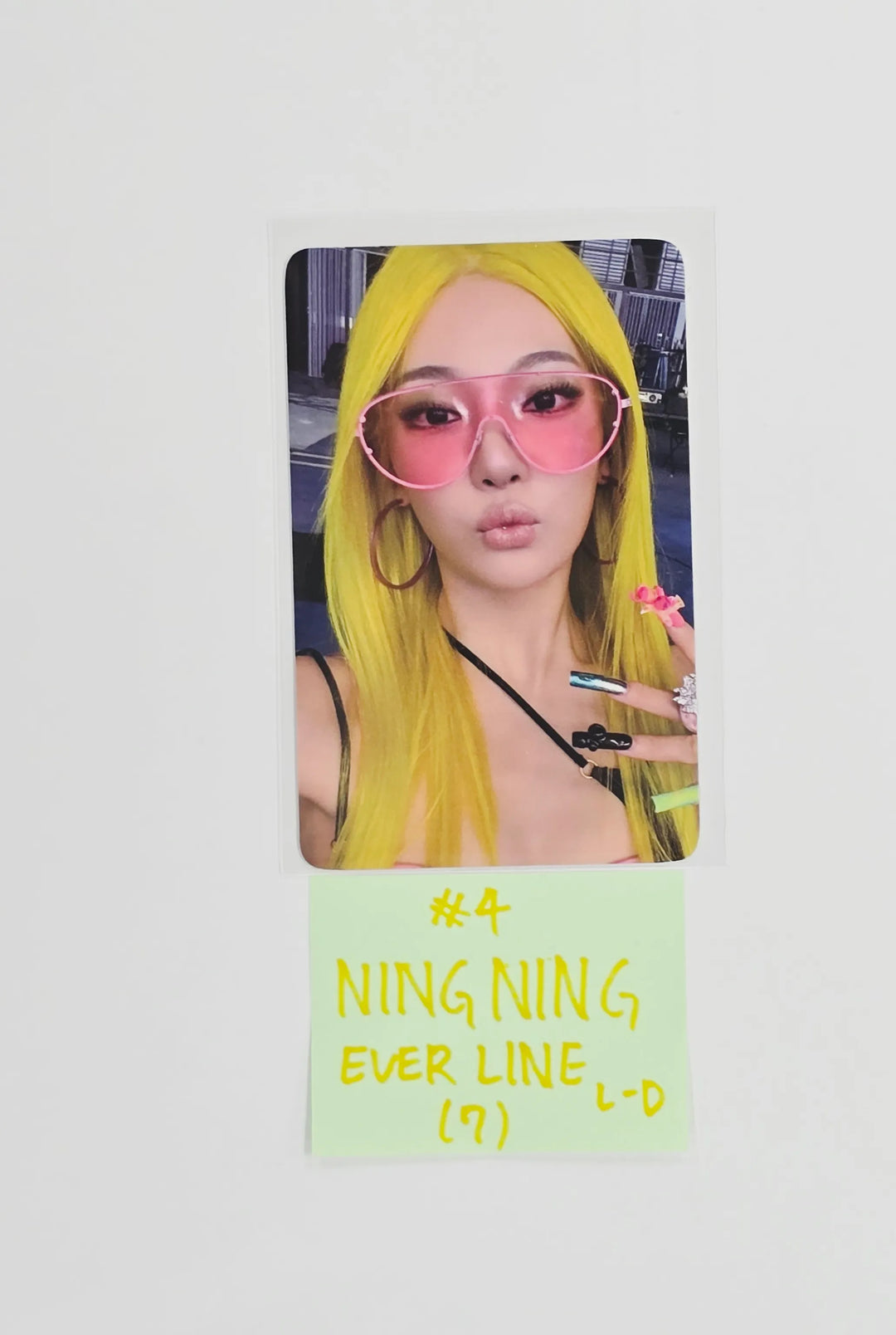 Aespa "LEMONADE"- Everline Lucky Draw Event Photocard (MUTANT Ver.) [26.06.01]