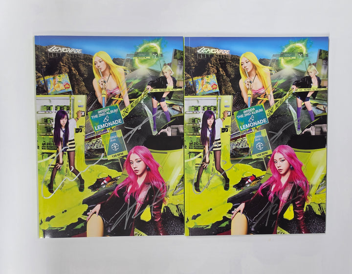 Aespa "LEMONADE" - Hand Autographed(Signed) Promo Album [26.06.01]