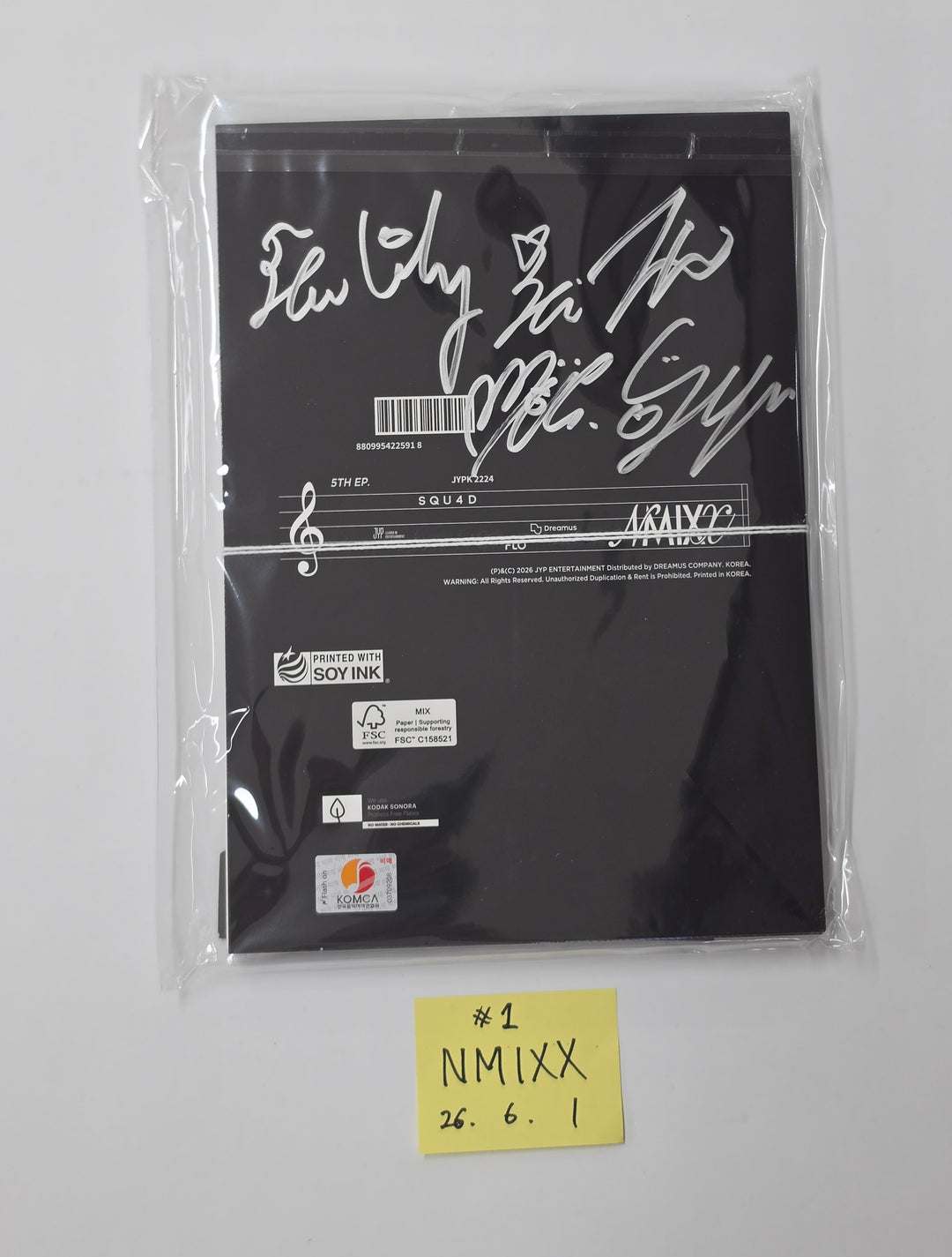 NMIXX "Heavy Serenade" - Hand Autograhped(Signed) Promo Album [26.06.01]