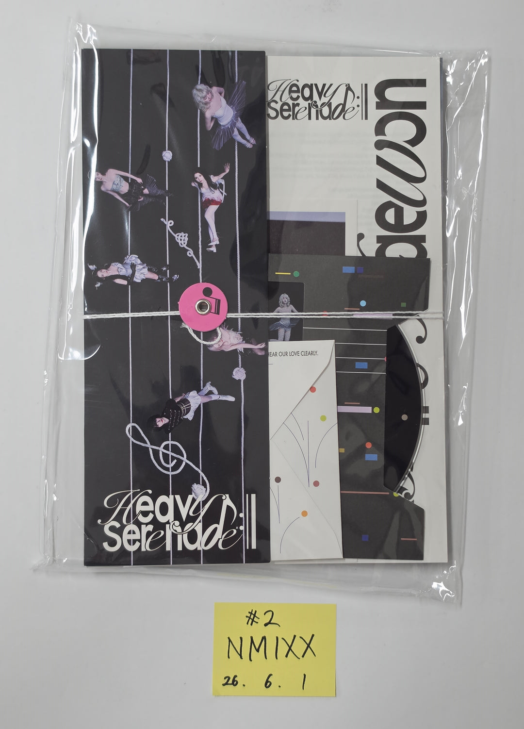 NMIXX "Heavy Serenade" - Hand Autograhped(Signed) Promo Album [26.06.01]