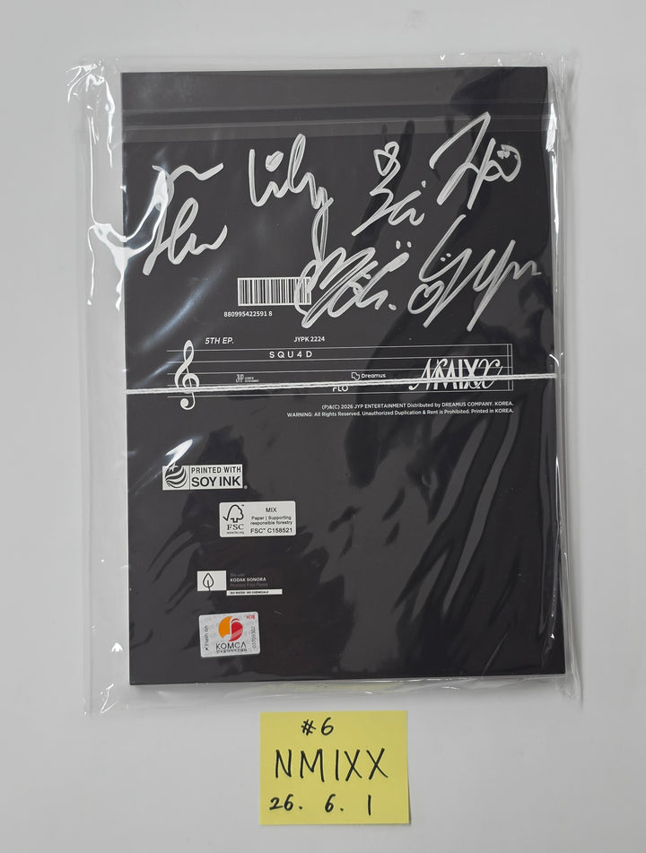 NMIXX "Heavy Serenade" - Hand Autograhped(Signed) Promo Album [26.06.01]