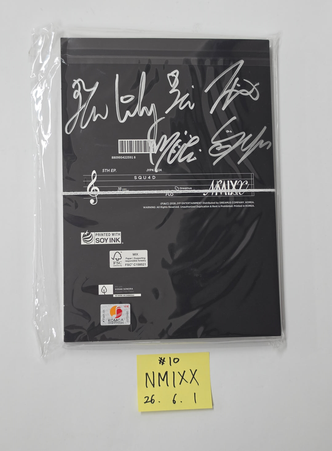 NMIXX "Heavy Serenade" - Hand Autograhped(Signed) Promo Album [26.06.01]