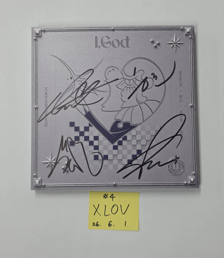 XLOV "I,God" - Hand Autographed(Signed) Promo Album [26.06.01]