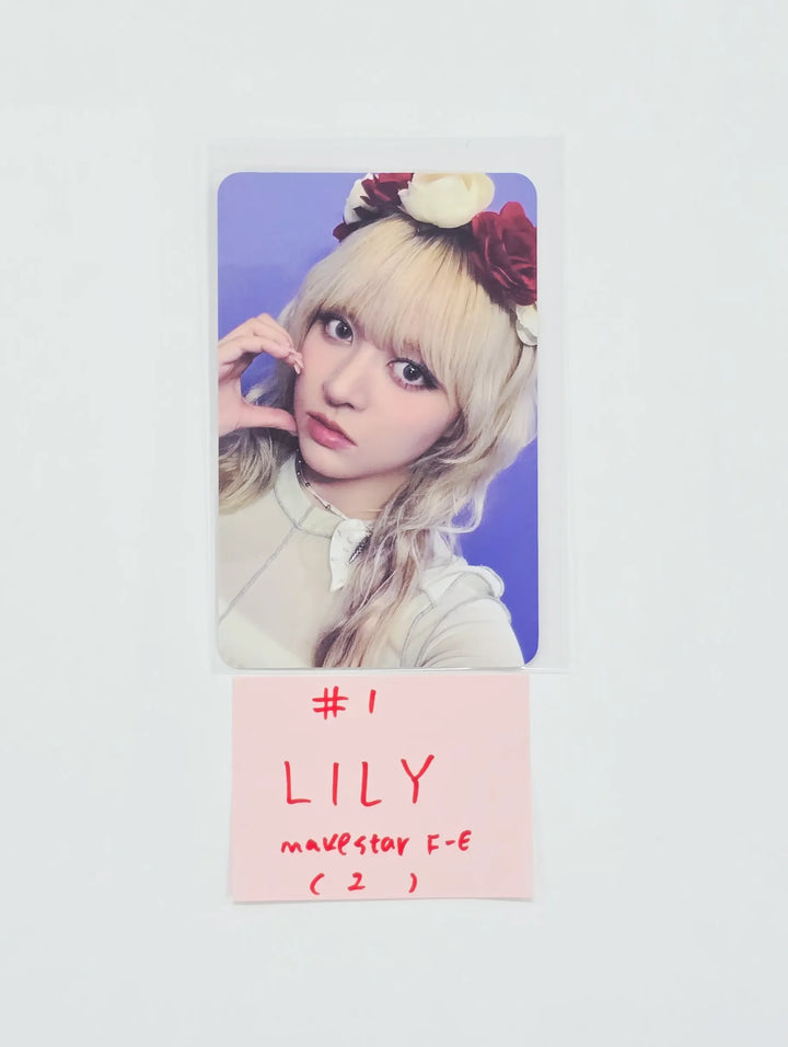 NMIXX "Heavy Serenade" - Makestar Fansign Event Photocard R1 [26.06.02]