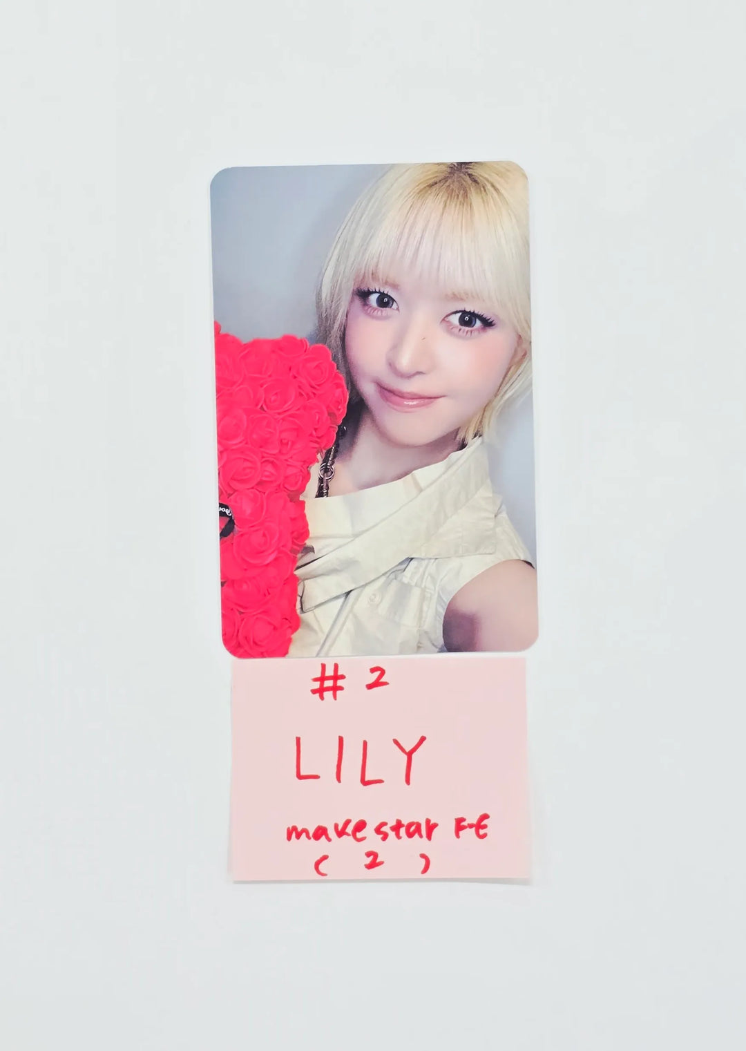NMIXX "Heavy Serenade" - Makestar Fansign Event Photocard R1 [26.06.02]