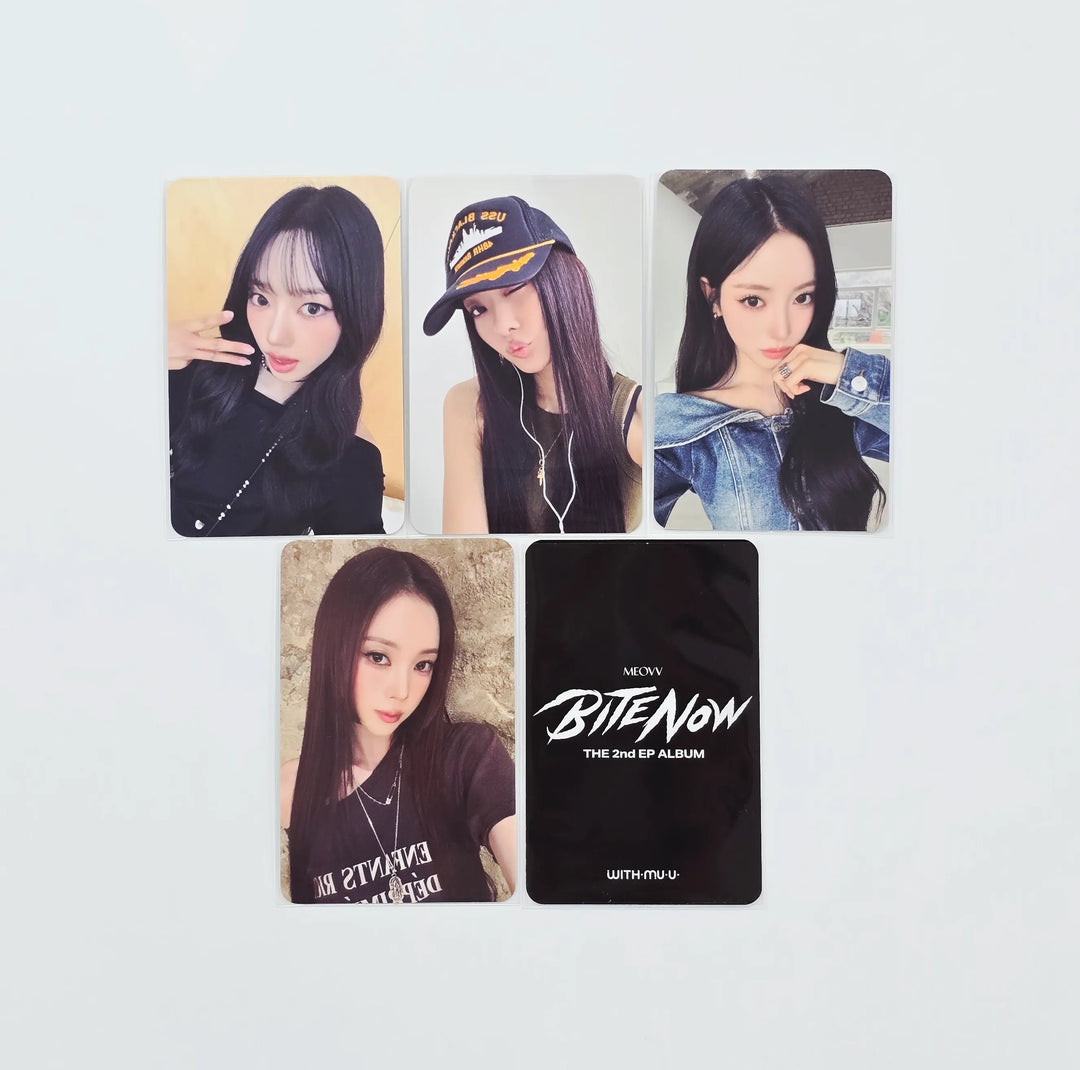 MEOVV THE 2nd EP ALBUM "BITE NOW" - Withmuu Lucky Draw Event Photocard [26.06.02]