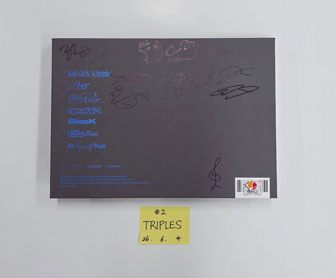 TripleS "LOVE&amp;POP pt.1" - Hand Autographed(Signed) Promo Album [26.06.04]