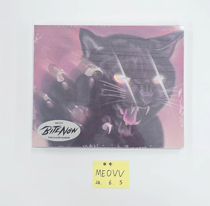 MEOVV "BITE NOW" - Album with Hand Autographed(Signed) Folded Poster [26.06.05]