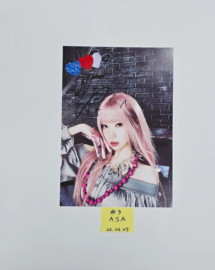 BABYMONSTER "WE GO UP" - Album A Cut Page From Fansign Event Album [26.06.05]