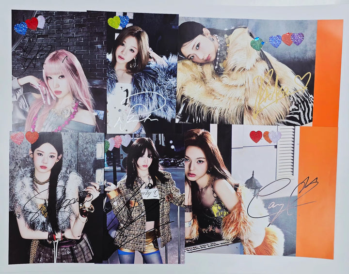 BABYMONSTER "WE GO UP" - Album A Cut Page From Fansign Event Album [26.06.05]