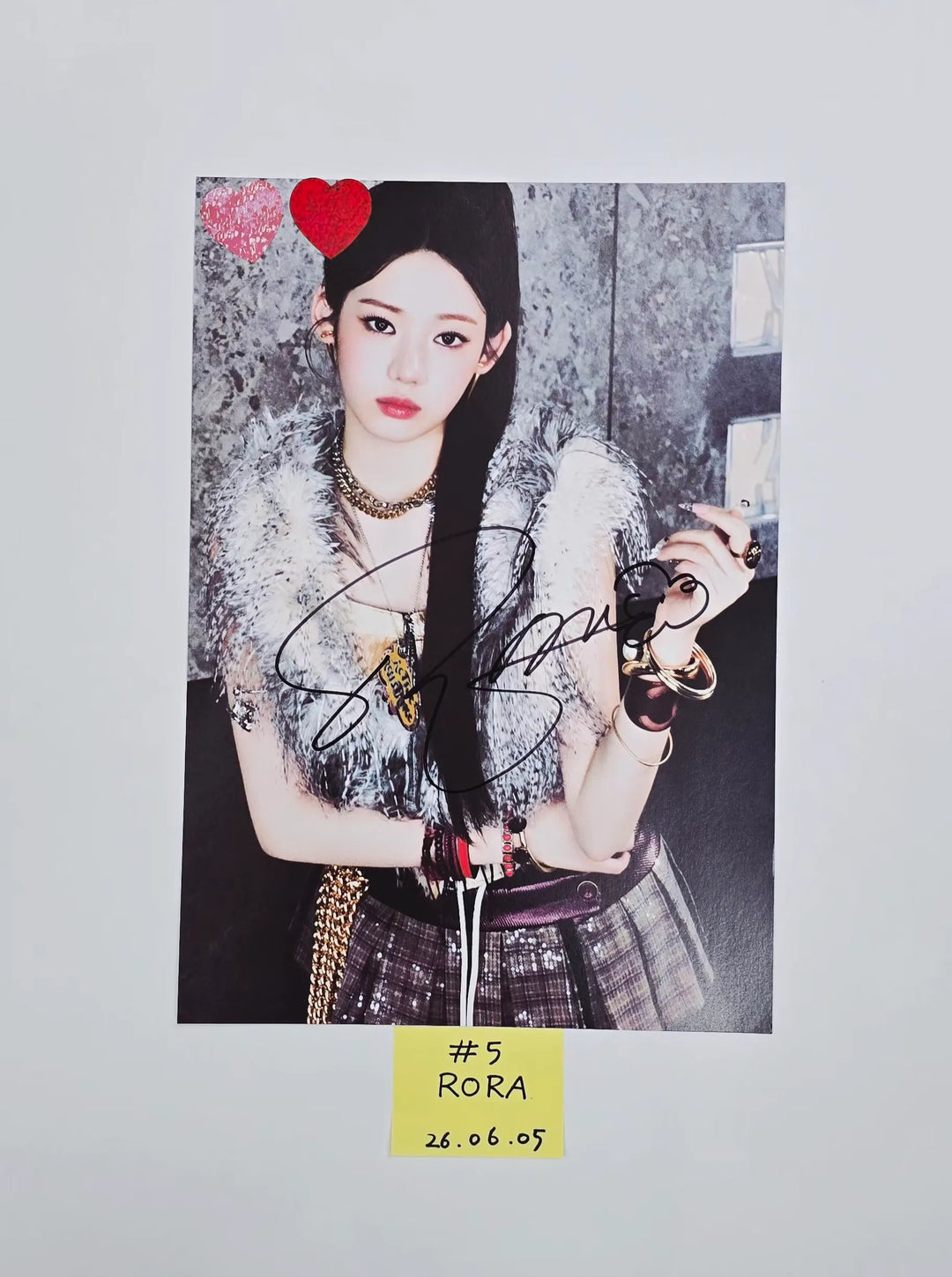 BABYMONSTER "WE GO UP" - Album A Cut Page From Fansign Event Album [26.06.05]