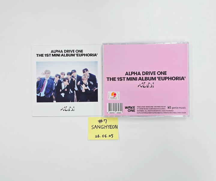ALPHA DRIVE ONE "EUPHORIA" - Hand Autographed(Signed) Album [26.06.05]