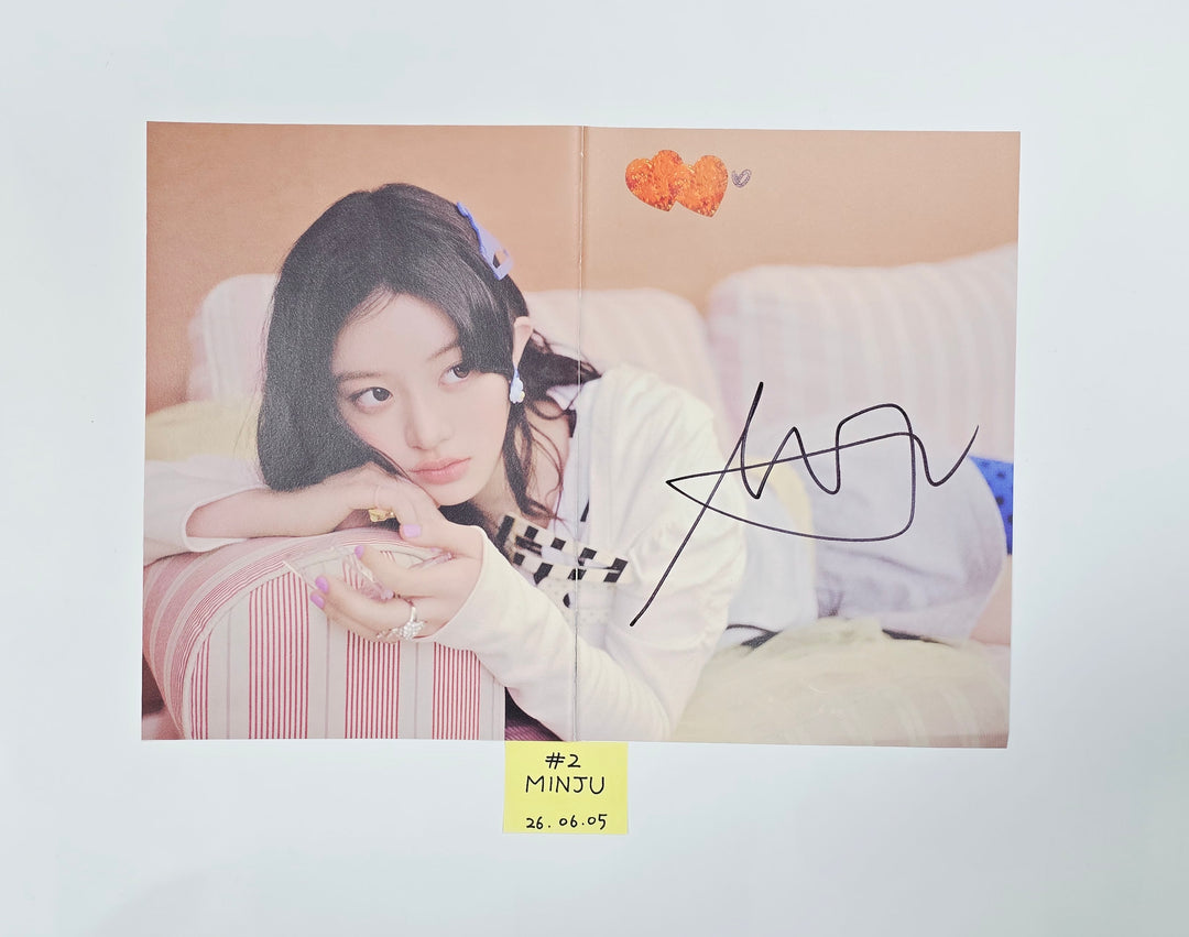ILLIT "MAMIHLAPINATAPAI" - Album A Cut Page From Fansign Event Album [26.06.05]