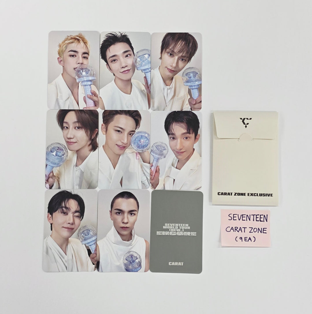 SEVENTEEN - World Tour NEW ENCORE CARAT ZONE Photocard Set (9ea) [26.06.08]