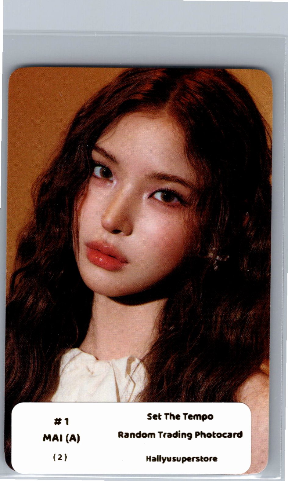 IZNA "SET THE TEMPO" - POP-UP Store Random Trading Photocard (A Ver.) [26.06.09]