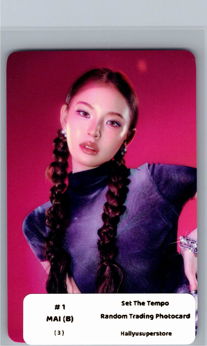 IZNA "SET THE TEMPO" - POP-UP Store Random Trading Photocard (B Ver.) [26.06.09]