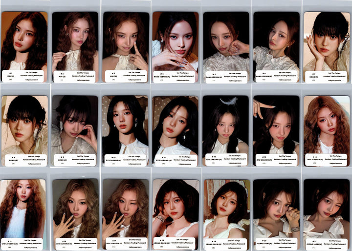 IZNA "SET THE TEMPO" - POP-UP Store Random Trading Photocard (A Ver.) [26.06.09]