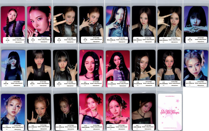 IZNA "SET THE TEMPO" - POP-UP Store Random Trading Photocard (B Ver.) [26.06.09]