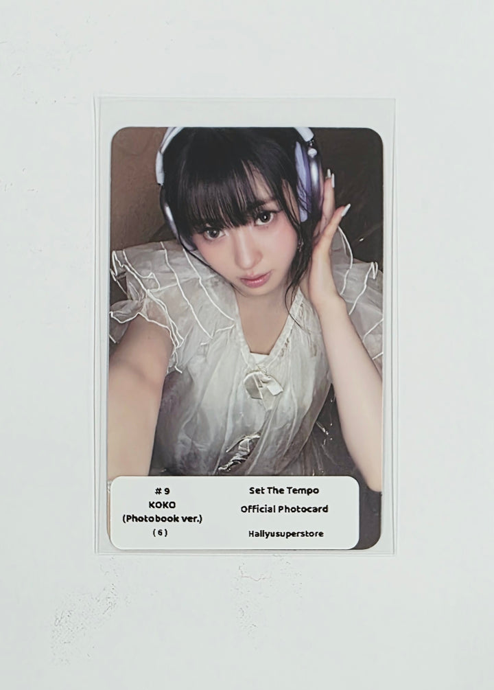 IZNA "SET THE TEMPO" - Official Photocard (Photobook Ver.) [26.06.09]
