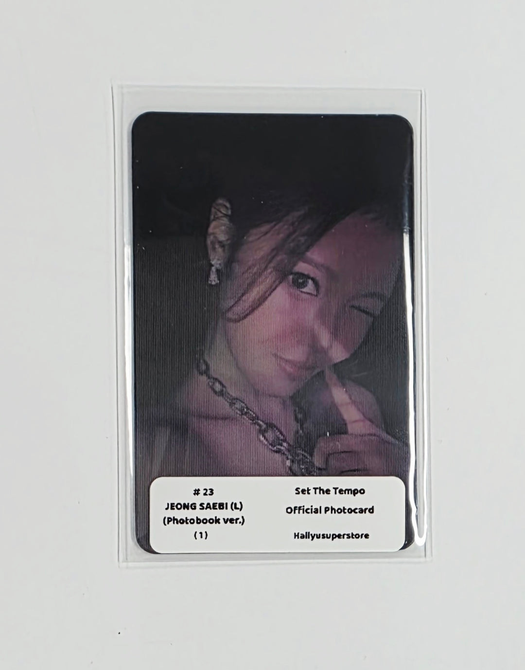 IZNA "SET THE TEMPO" - Official Photocard (Photobook Ver.) [26.06.09]
