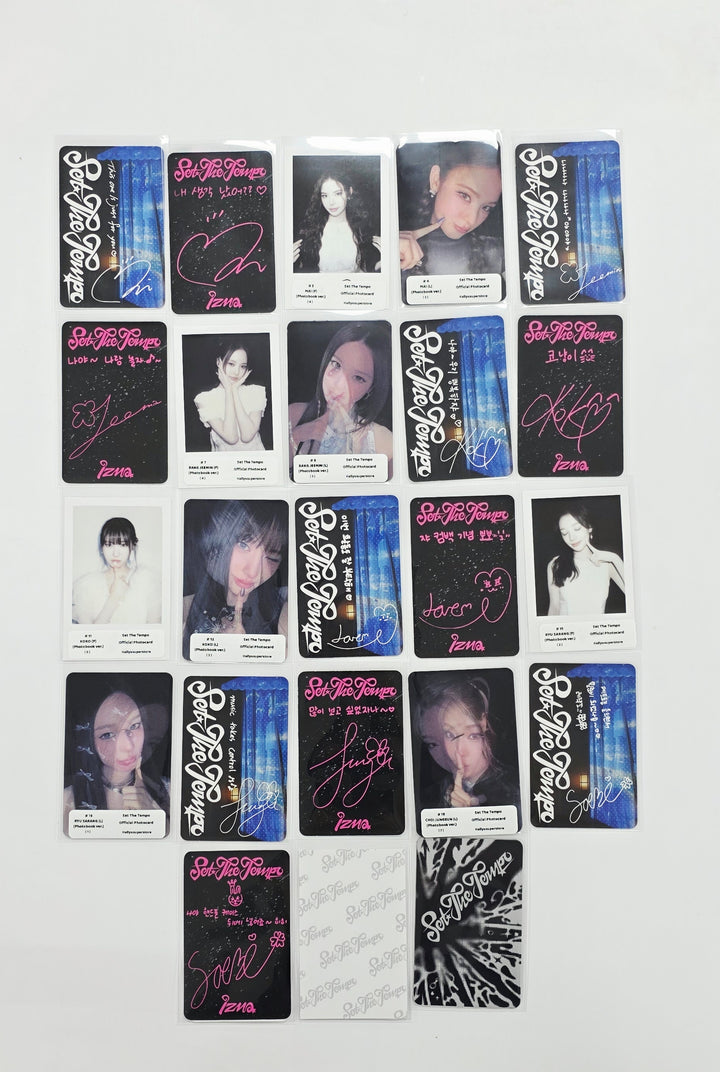 IZNA "SET THE TEMPO" - Official Photocard (Photobook Ver.) [26.06.09]