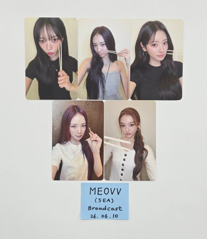 MEOVV - Broadcast Photocard Set (5ea) [26.06.10]