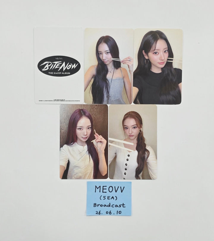 MEOVV - Broadcast Photocard Set (5ea) [26.06.10]