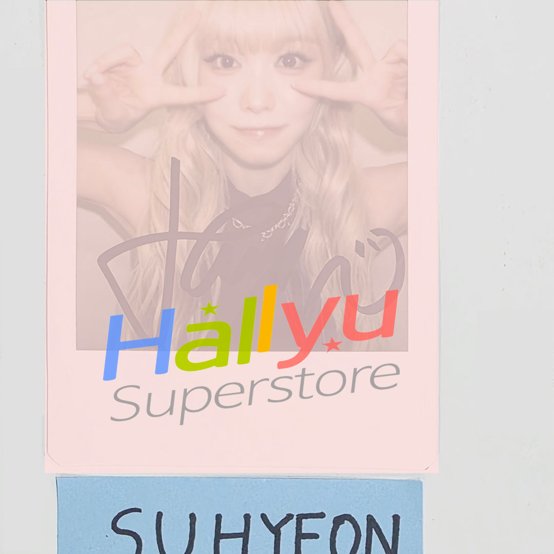 SUHYEON (of Billlie) - Hand Autographed(Signed) Polaroid [26.06.10]