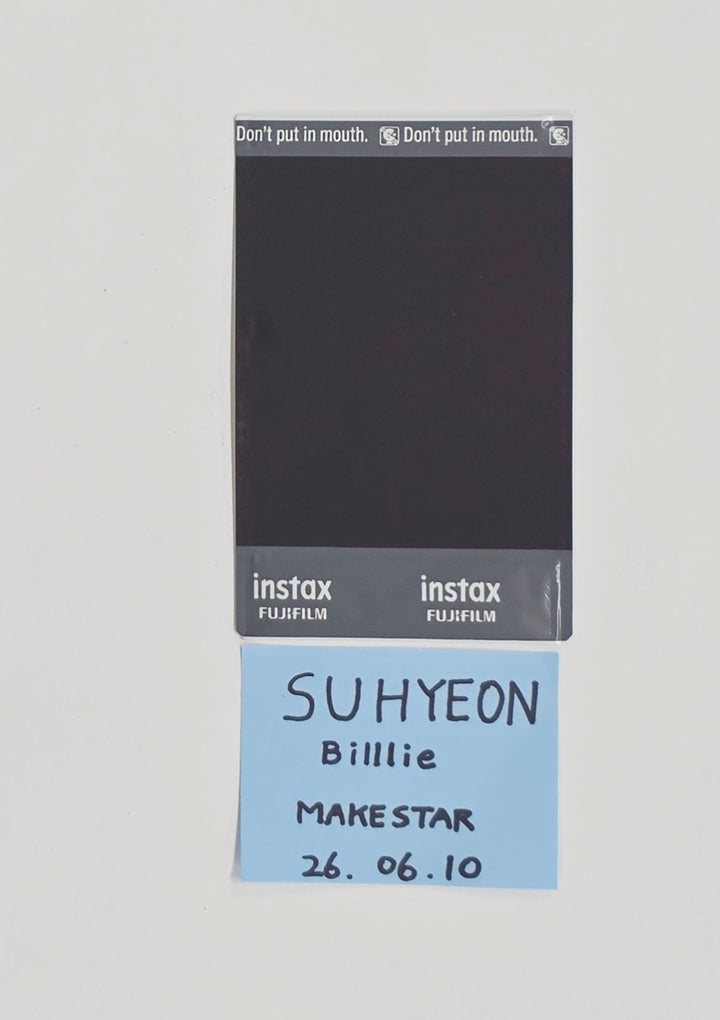 SUHYEON (of Billlie) - Hand Autographed(Signed) Polaroid [26.06.10]