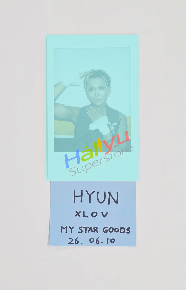 HYUN (of XLOV) "I,God" - Hand Autograhped(Signed) Polaroid [26.06.10]