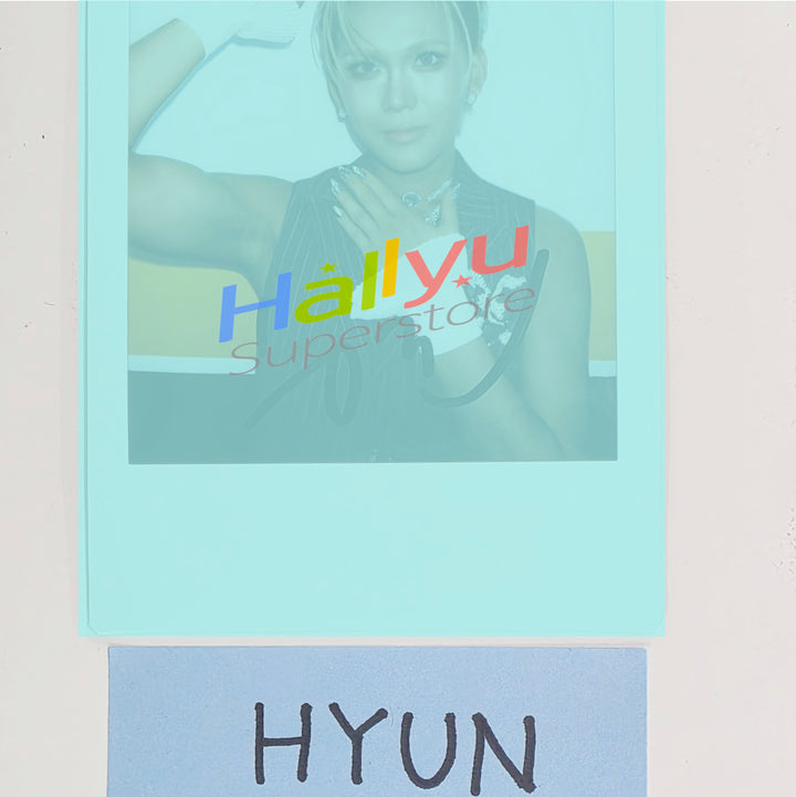 HYUN (of XLOV) "I,God" - Hand Autograhped(Signed) Polaroid [26.06.10]