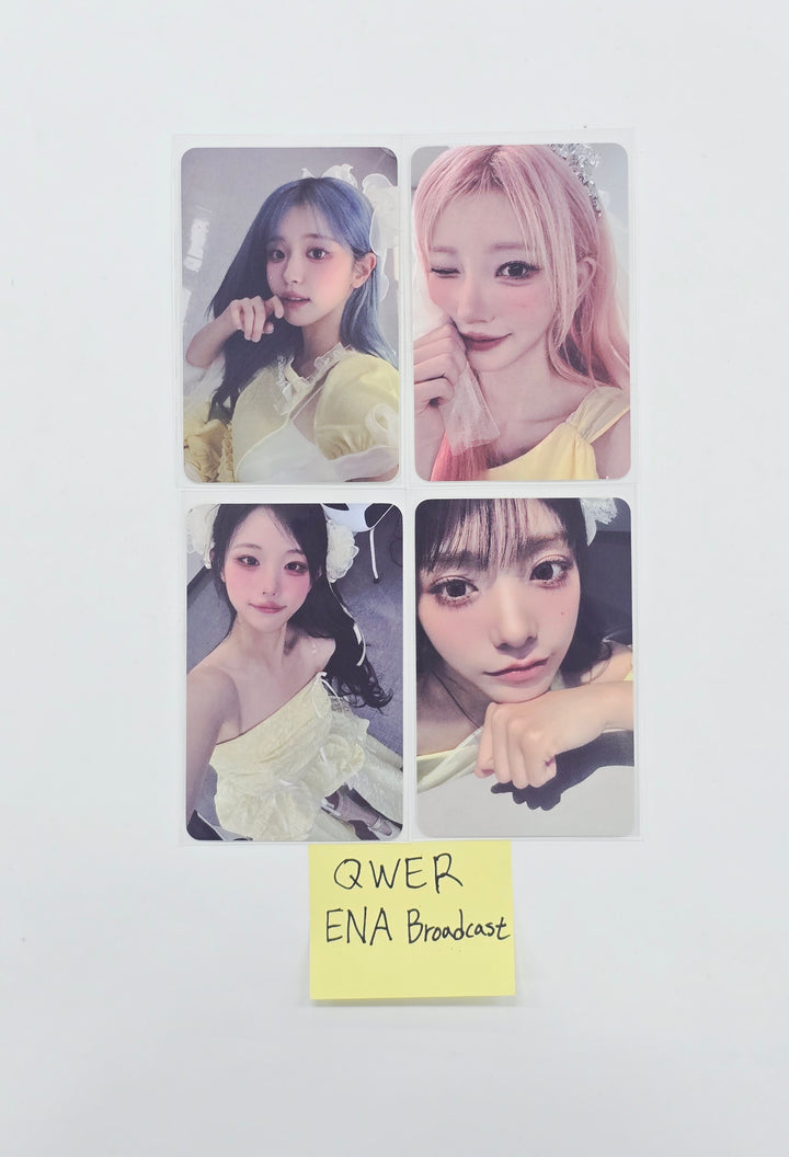 QWER - ENA Broadcast Photocard Set (4ea) [26.06.11]