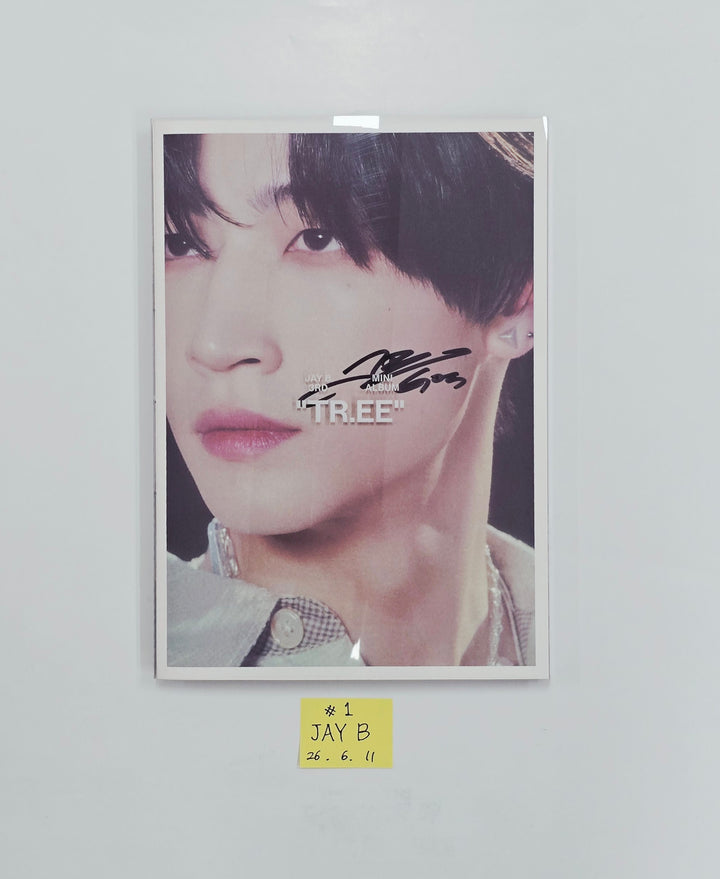 JAY B "TR.EE" - Hand Autographed(Signed) Promo Album [26.06.11]
