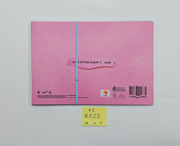 NAZE "NAZE" - Hand Autographed(Signed) Promo Album [26.06.11]