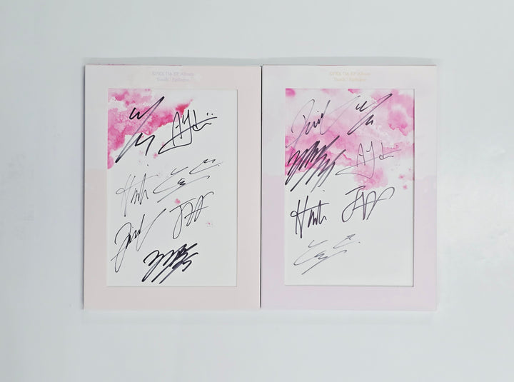 EPEX "소화(韶華) : Epilogue" - Hand Autographed(Signed) Promo Album [26.06.11]