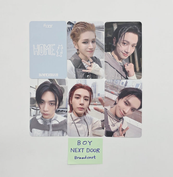BOYNEXTDOOR "Home" - Broadcast Photocard Set (6ea) [26.06.15]