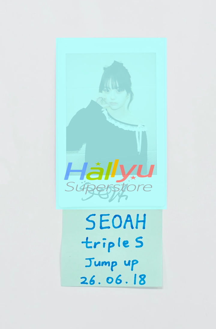 SEOAH (of Triples) - Hand Autographed(Signed) Polaroid [26.06.18]