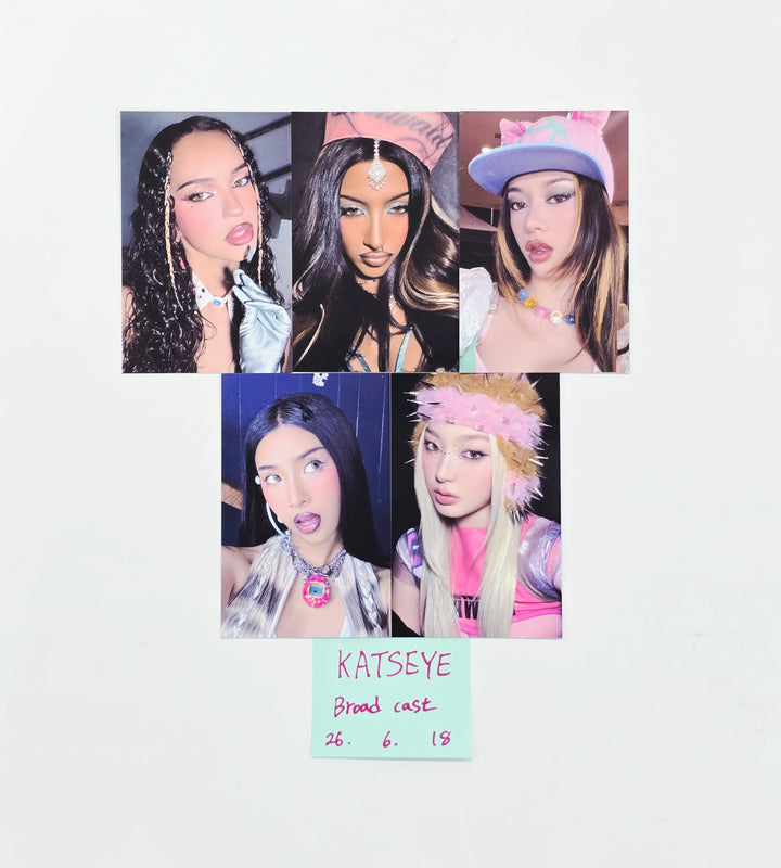 KATSEYE "PINKY UP" - Broadcast Photocard Set (5ea) [26.6.18]