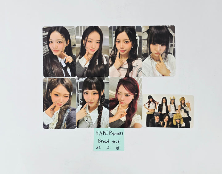 H//PE Princess - Broadcast Photocard Set (8ea) [26.06.18]