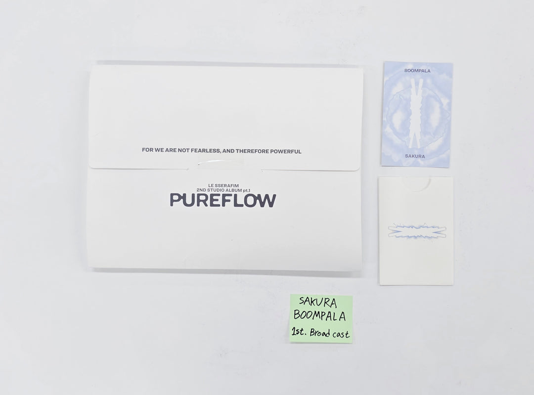 SAKURA (of Le Sserafim) "PUREFLOW" -  Broadcast set [26.06.19]