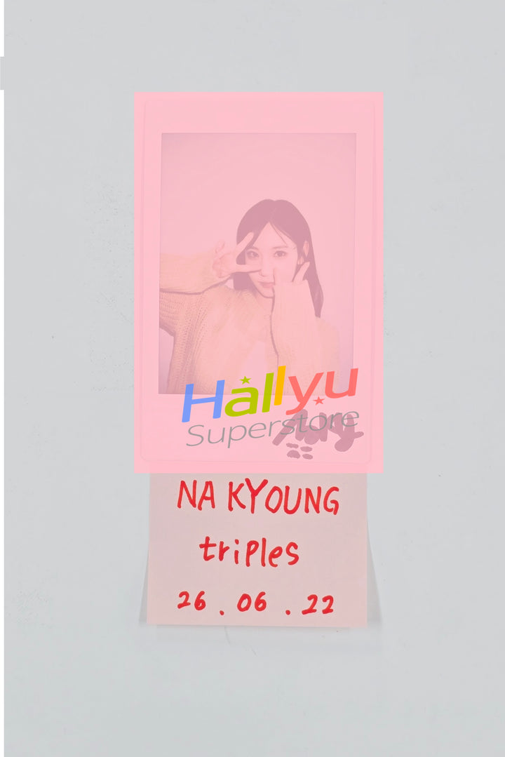 NAKYOUNG (of TripleS) - Hand Autographed(Signed) Polaroid [26.06.22]