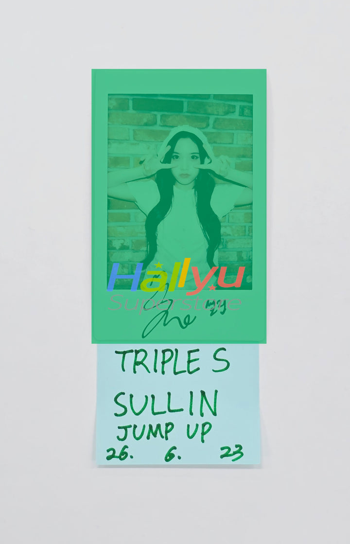 SULLIN (of TripleS) - Hand Autographed(Signed) Polaroid [26.06.23]