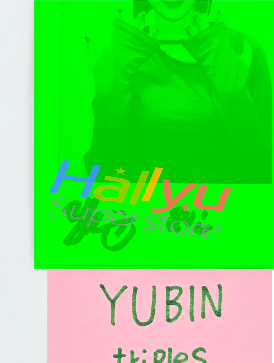 YUBIN (of TripleS) - Hand Autographed(Signed) Polaroid [26.06.25]