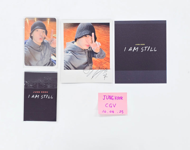 JUNGKOOK (of BTS) "I am Still" - CGV Movie Benefit Set [26.06.25]