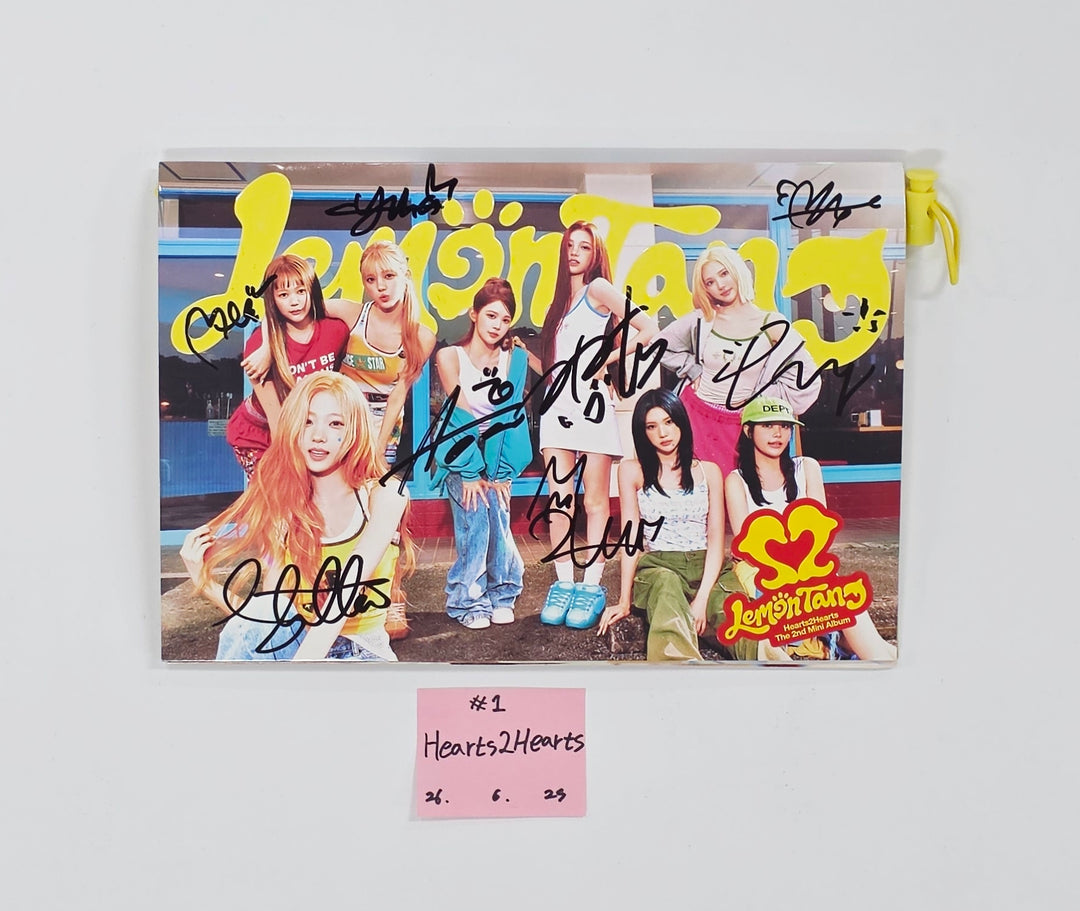 Hearts2Hearts “Lemon Tang” - Hand Autographed(Signed) Promo Album [26.06.25]